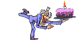Gif animé joyeux anniversaire comique